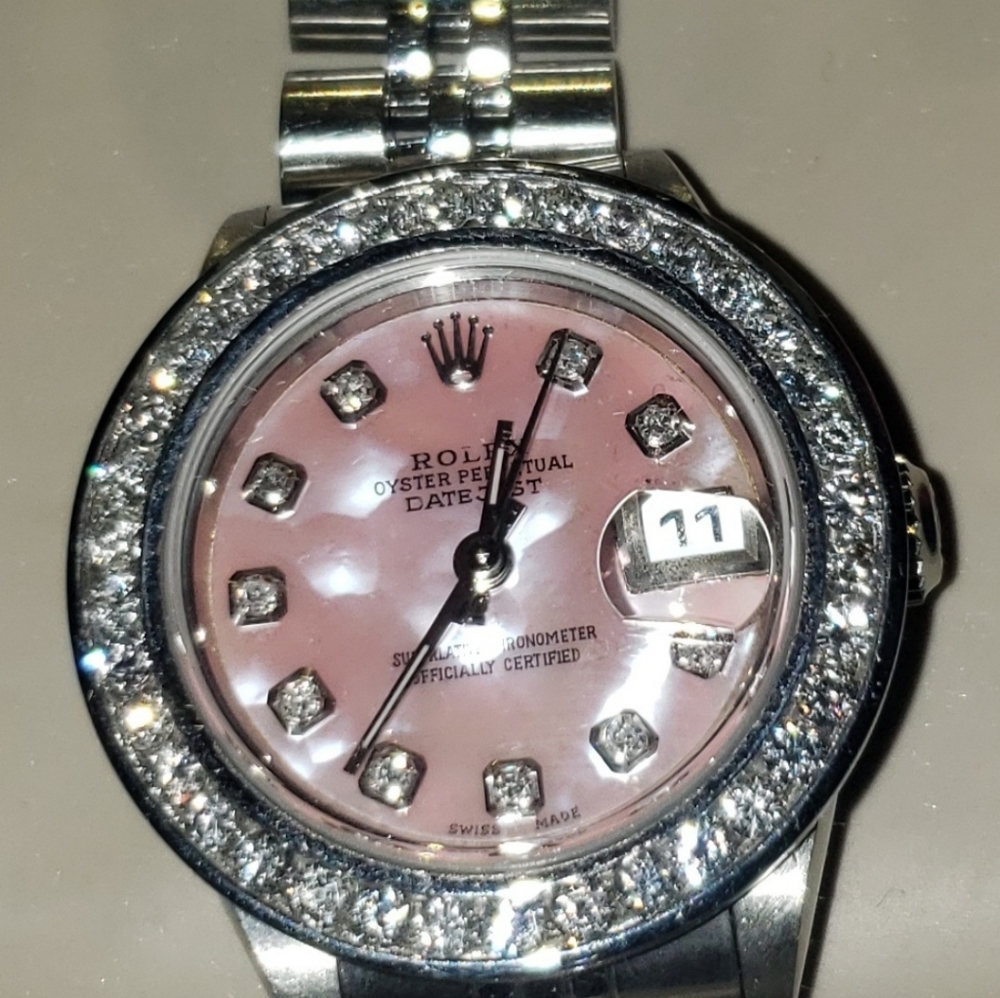 Authentic Oyster Perpetual Datejust Diamond Rolex